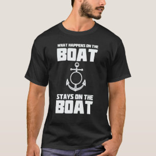 Anchor Saying Nautical Captain Souvenir North Sea T-Shirt