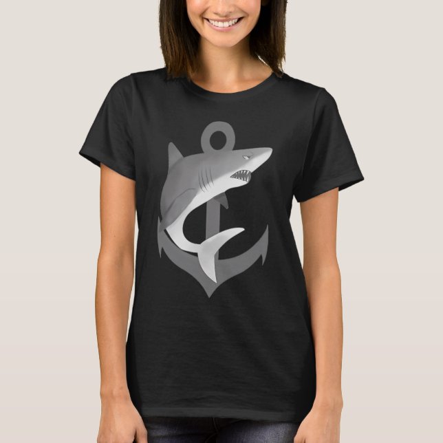 Anchor Shark T-Shirt (Front)
