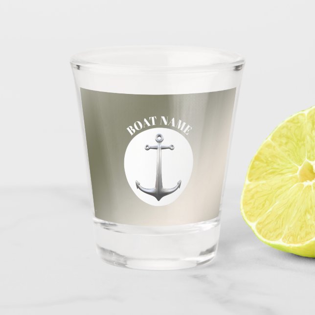 Anchor Shot Glass (Front)