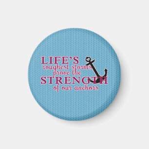 Anchor Strength Quote Magnet