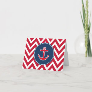 Anchor Thank You Card