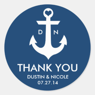 Anchor Thank You Labels