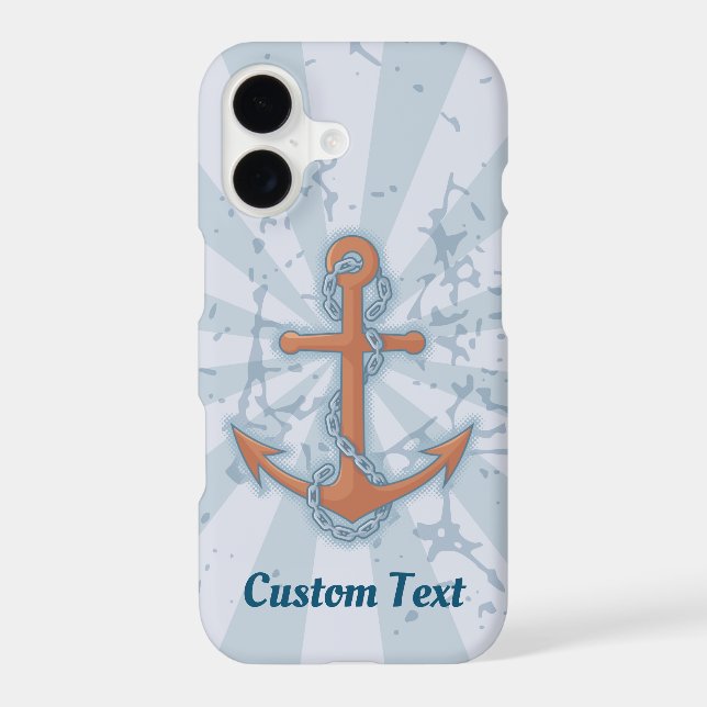 Anchor with Chain (Back)