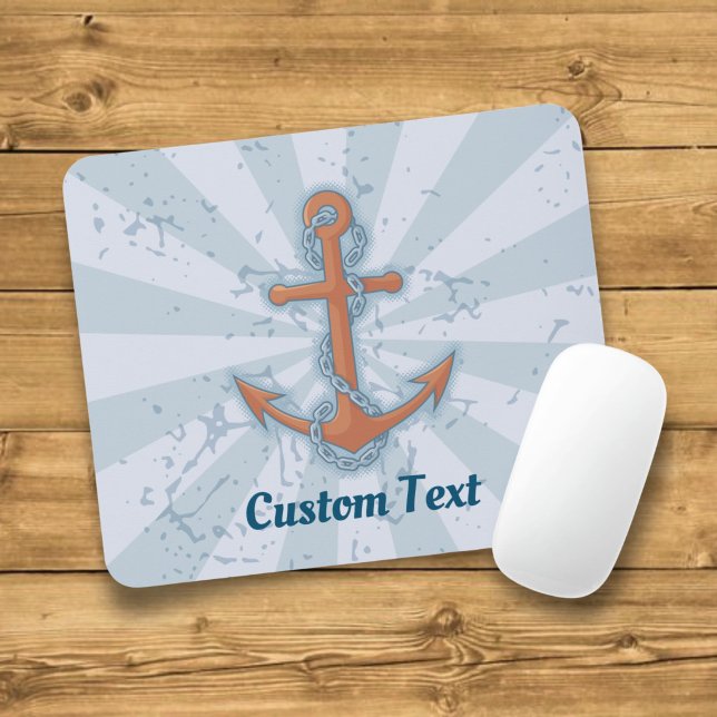 Anchor with Chain Mouse Mat (Creator Uploaded)
