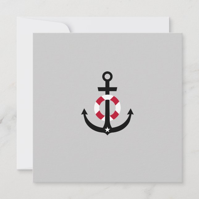 Anchor with lifebelt (Front)