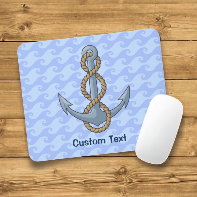 Anchor with Rope Mouse Mat (Creator Uploaded)