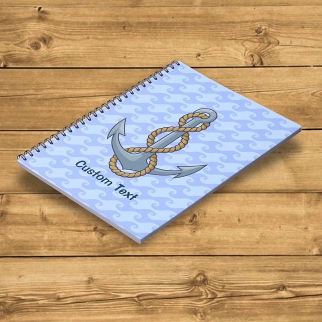 Anchor with Rope Notebook (Creator Uploaded)
