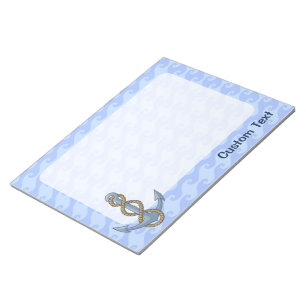 Anchor with Rope Notepad