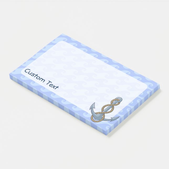 Anchor with Rope Post-it Notes (Angled)