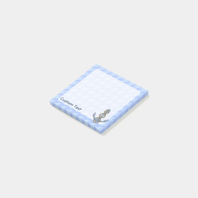 Anchor with Rope Post-it Notes (Angled)