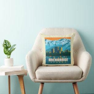 Anchorage, Alaska Cushion