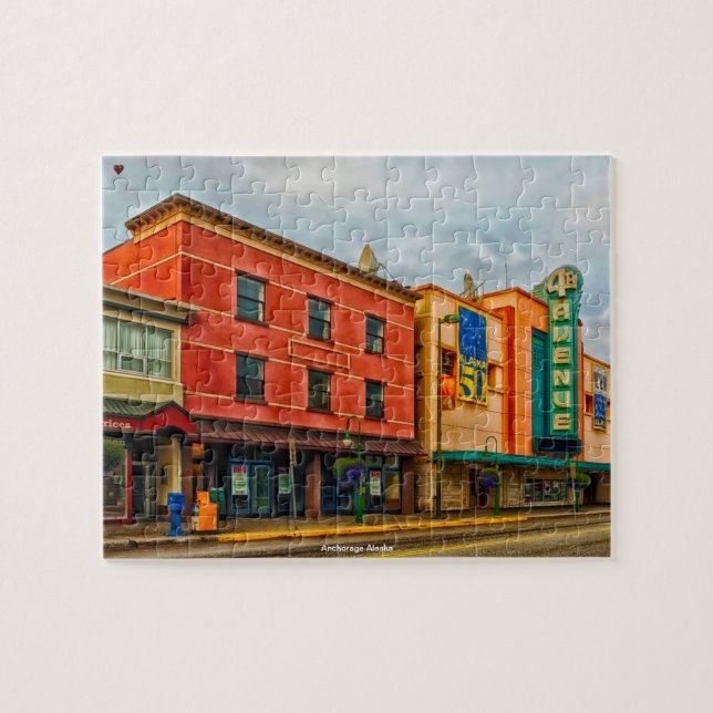 Anchorage Alaska Jigsaw Puzzle (Horizontal)