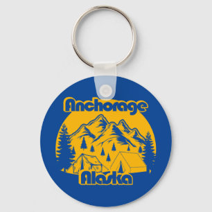 Anchorage Alaska Key Ring