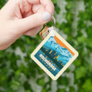 Anchorage, Alaska Key Ring