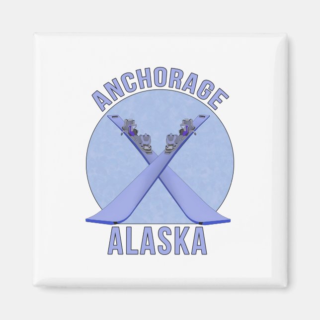 Anchorage, Alaska Magnet (Front)