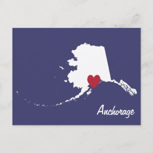 Anchorage Alaska Postcard