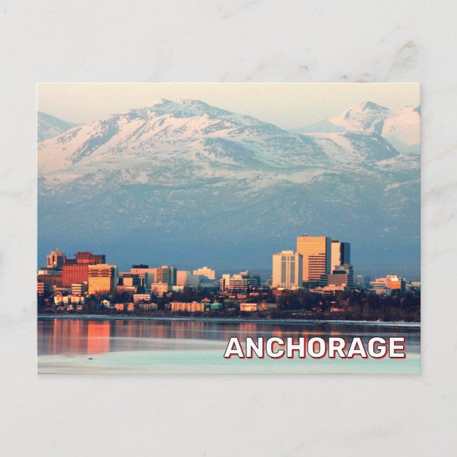 Anchorage, Alaska Postcard (Front)