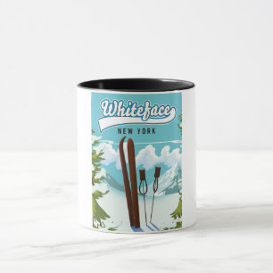 Anchorage Alaska Ski logo Mug