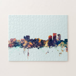 Anchorage Alaska Skyline Jigsaw Puzzle
