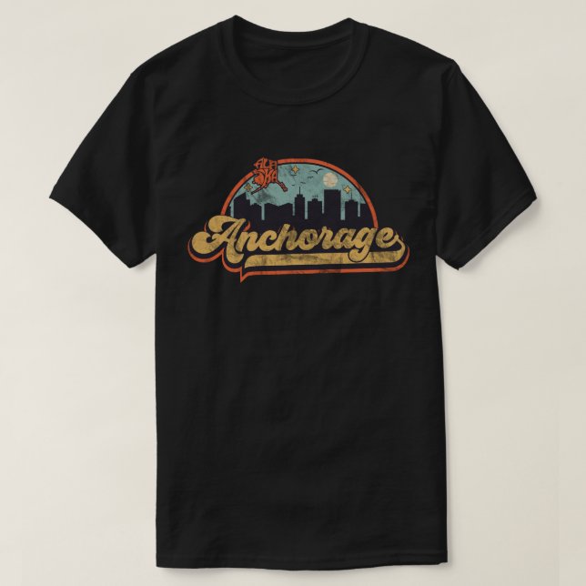 Anchorage, Alaska T-Shirt (Design Front)