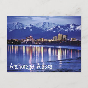 Anchorage, Alaska, U.S.A. Postcard