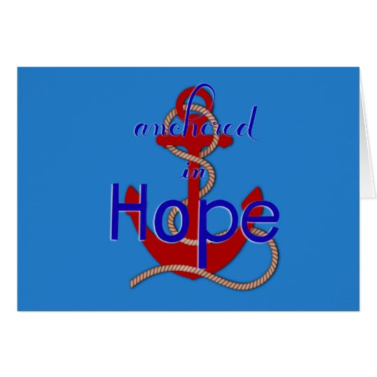 Anchored card