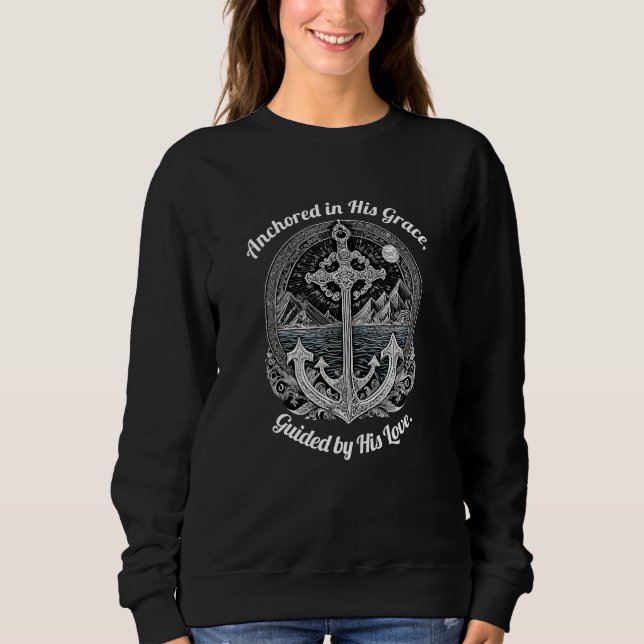 Anchored Elegance Sweatshirt (Front)
