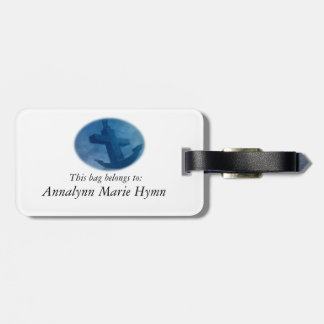 Anchored in Him Luggage Tag