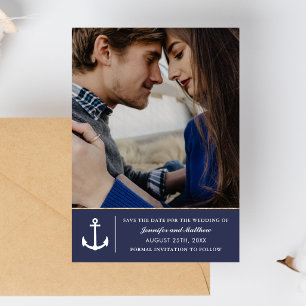 Anchored In Love Nautical Rustic Anchor Save The Date
