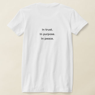 ANCHORED – Minimalist Healing Affirmation Shirt