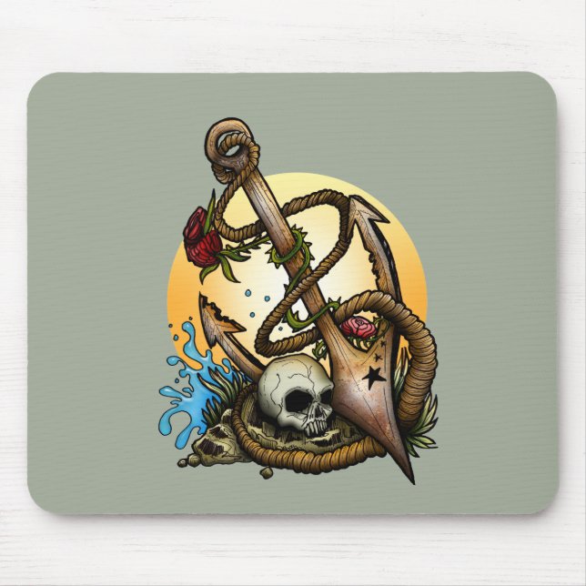 Anchored Mouse Mat (Front)