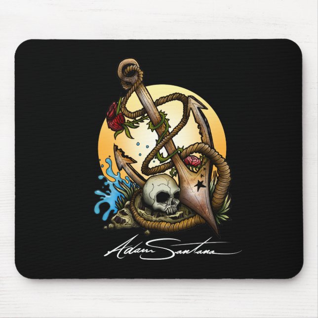 Anchored Mouse Mat (Front)