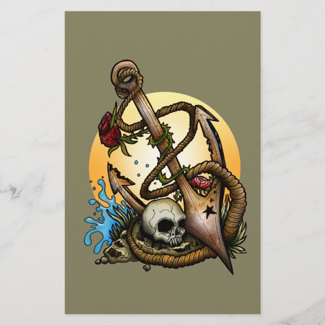 Anchored Stationery (Front)