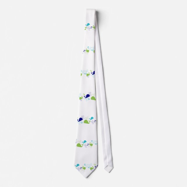 Anchors-a-Whale Tie (Front)