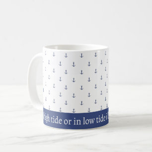 Anchors Away Beach Coffee Mug