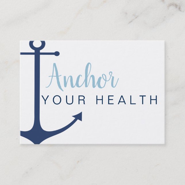 Anchors Away Business Card (Front)
