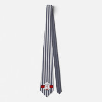 Anchors Away Nautical Themed Blue Striped