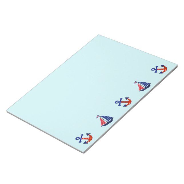 Anchors Away Notepad (Angled)