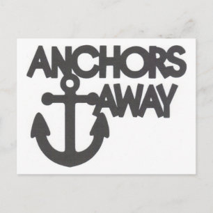 anchors away postcard