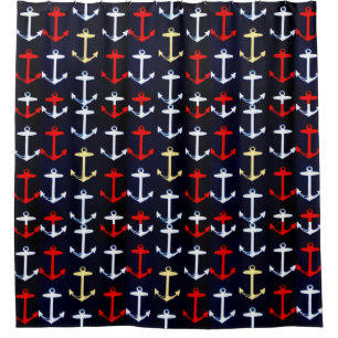 Anchors Away Shower Curtain