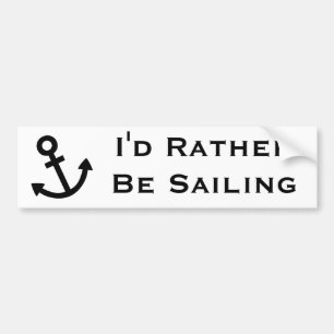 Anchors Aweigh Bumper Sticker