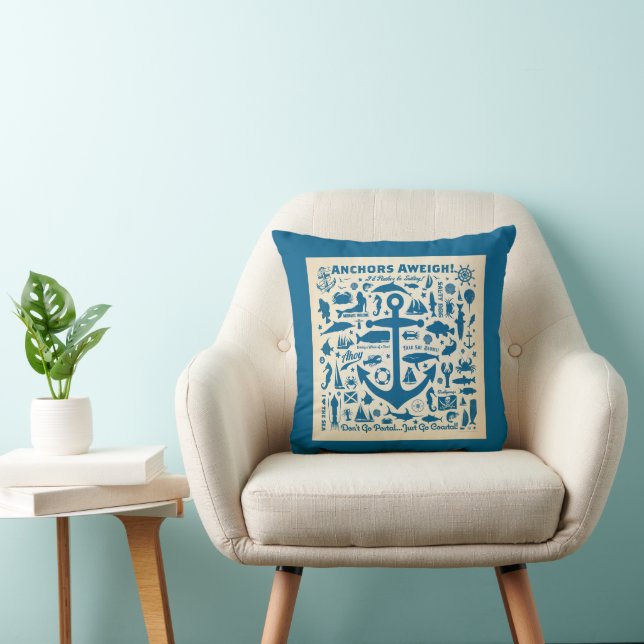 Anchors Aweigh! Cushion (Chair)