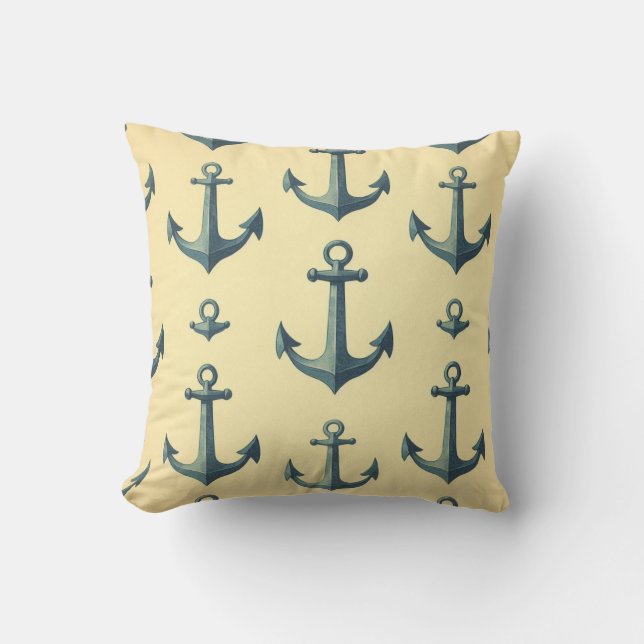 Anchors Aweigh Cushion (Front)