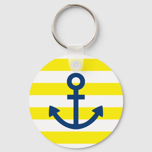 Anchors Aweigh Key Ring (Front)