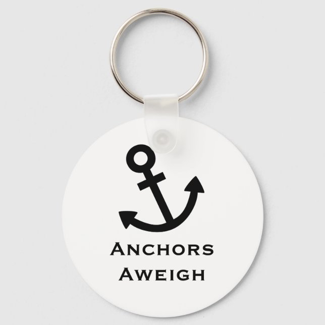 Anchors Aweigh Key Ring (Front)