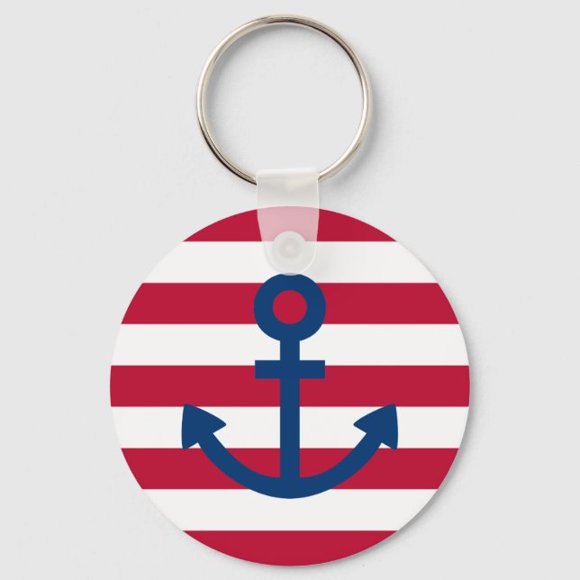 Anchors Aweigh Key Ring (Front)