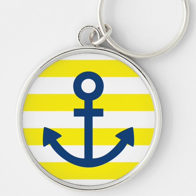 Anchors Aweigh Key Ring (Front)