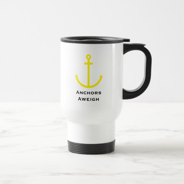 Anchors Aweigh Travel Mug (Right)