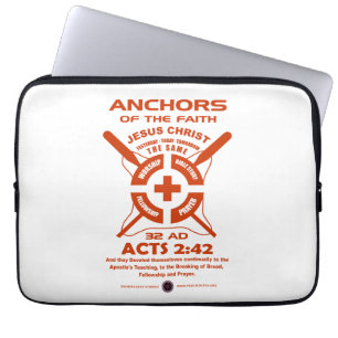 Anchors of the Faith Laptop Sleeve