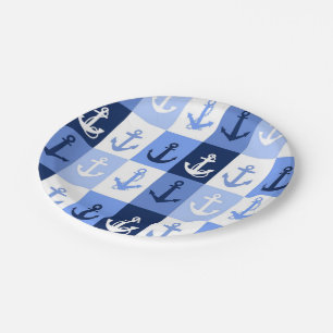 Anchors  paper plate